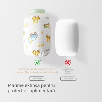 Mansete de unică folosință pentru copii, rezistente la murdărie și apă, unisex, pentru sugari și copii mici, design drăguț toamnă-iarnă