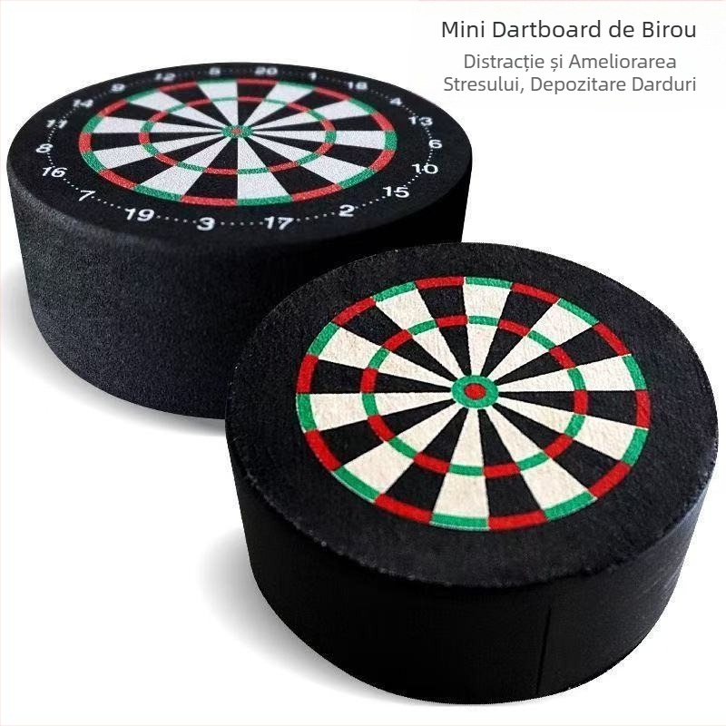 Jucărie dard EVA din spumă, mini tablă de darts, suport pentru săgeți de spumă, țintă pentru aruncare în interior