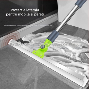 Mop din silicon pentru apă, pentru podea — curățenie în baie și acasă, personalizabil