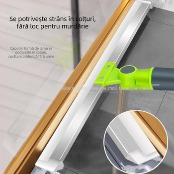 Mop din silicon pentru apă, pentru podea — curățenie în baie și acasă, personalizabil