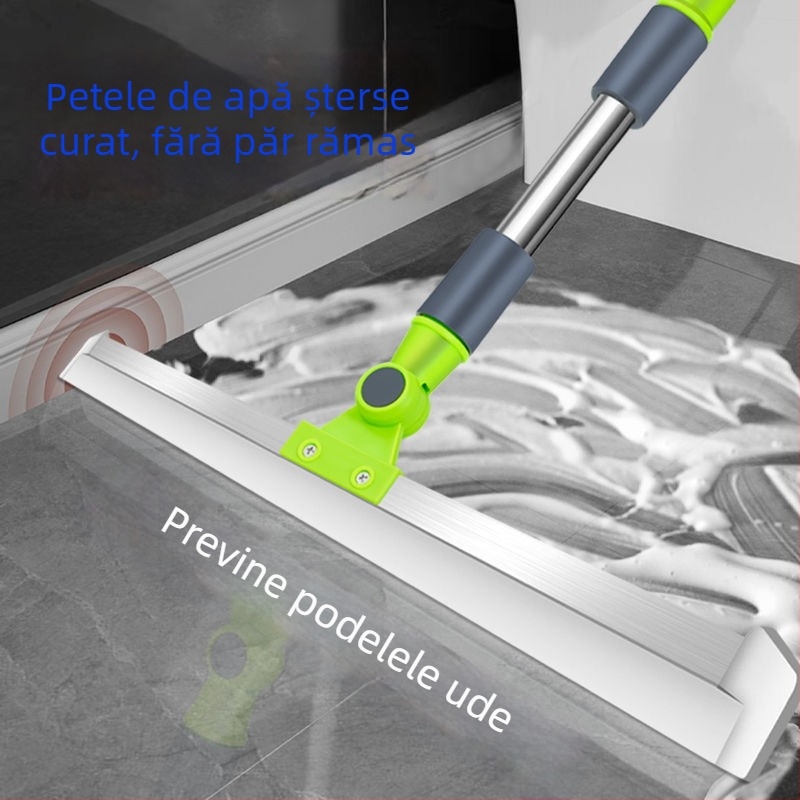 Mop din silicon pentru apă, pentru podea — curățenie în baie și acasă, personalizabil