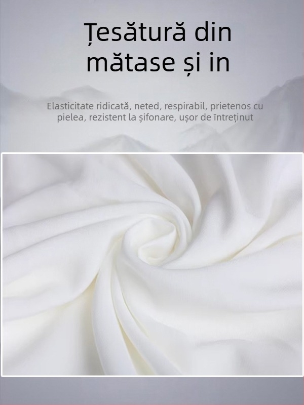 Set Tai Chi, model nou 2026, pentru bărbați și femei, imprimeu cu frunze de bambus, Uniformă de antrenament Tai Chi Eight-Section Brocade, primăvară-vară