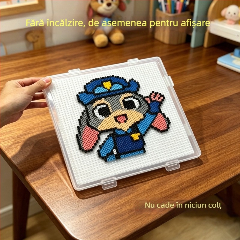 Cutie de expoziție pentru artă cu mărgele, protecție antișoc pentru proiecte de mărgele 52/78/104 (semifabricate)