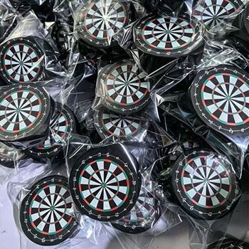 Tabla de darts de birou mini cu burete EVA — țintă durabilă și tavă de depozitare