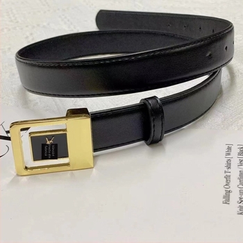 Curea pentru femei cu litere din alfabet, lățime 3 cm, piele PU, cataramă din aliaj, minimalistă, elegantă și versatilă.