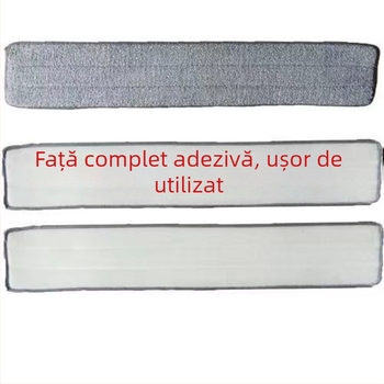 Pânză de mop plat îngroșată, înlocuire, autoadezivă, prelungită, universală