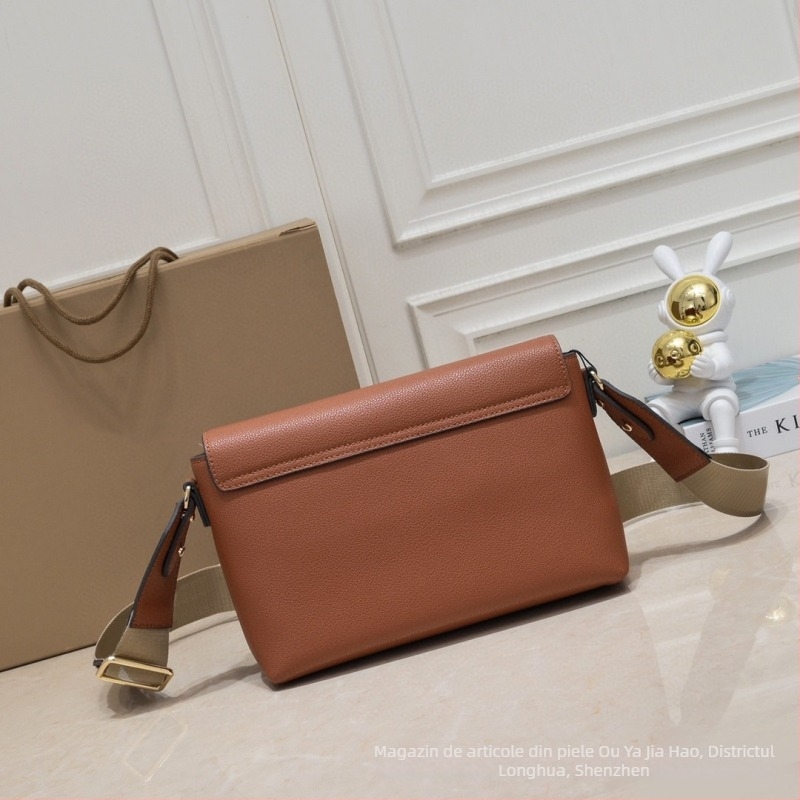 Geantă pentru femei din piele naturală, piele de primă calitate, crossbody, stil european-american, mică geantă pătrată