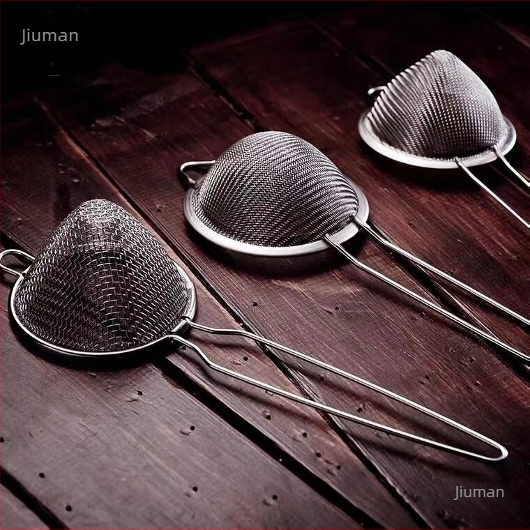 Filtru de gheață pentru barman, lingură-filtru pentru cocktail cu dublu strat