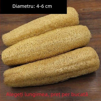 Burete natural din luffa cu pulpă pentru vase și tigăi