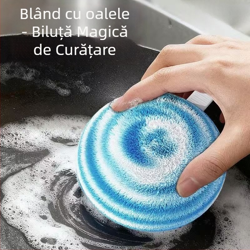 Bilă de Curățare și Perie Multifuncțională pentru Blaturi și Chiuvete de Baie