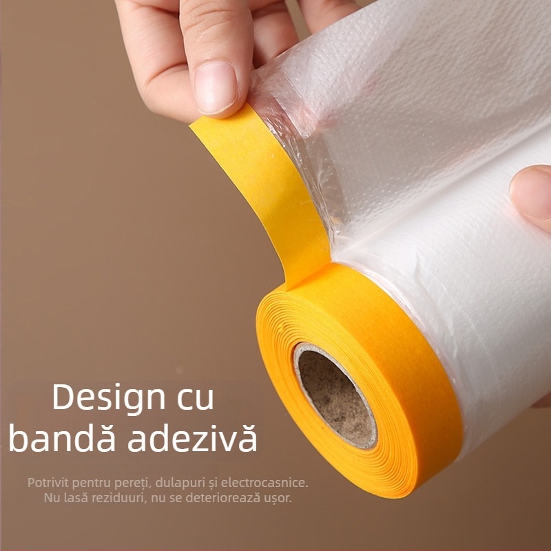 Husă de protecție împotriva prafului din țesătură pentru pat și mobilier, protecție pentru dormitor, folie plastică de unică folosință