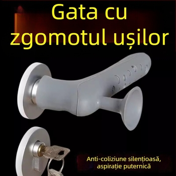 Husă din silicon pentru mâner de ușă – protecție antișoc pentru ușile de baie și dormitor, anti-static, îngroșat