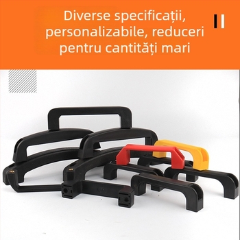 Nation-Building mâner pătrat din ABS plastic, finisaj mat, pentru sertare