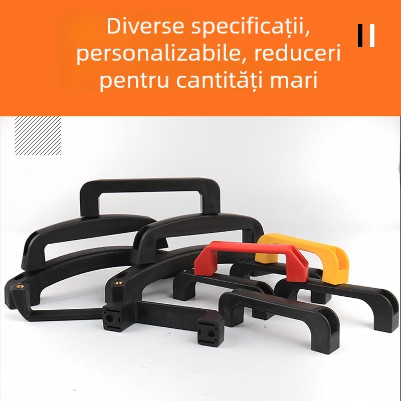 Nation-Building mâner pătrat din ABS plastic, finisaj mat, pentru sertare