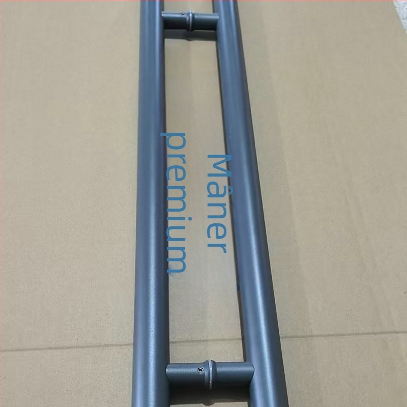Mâner pentru ușă din aliaj de aluminiu pentru sticlă, pentru uși glisante, fără cadru, îngroșat