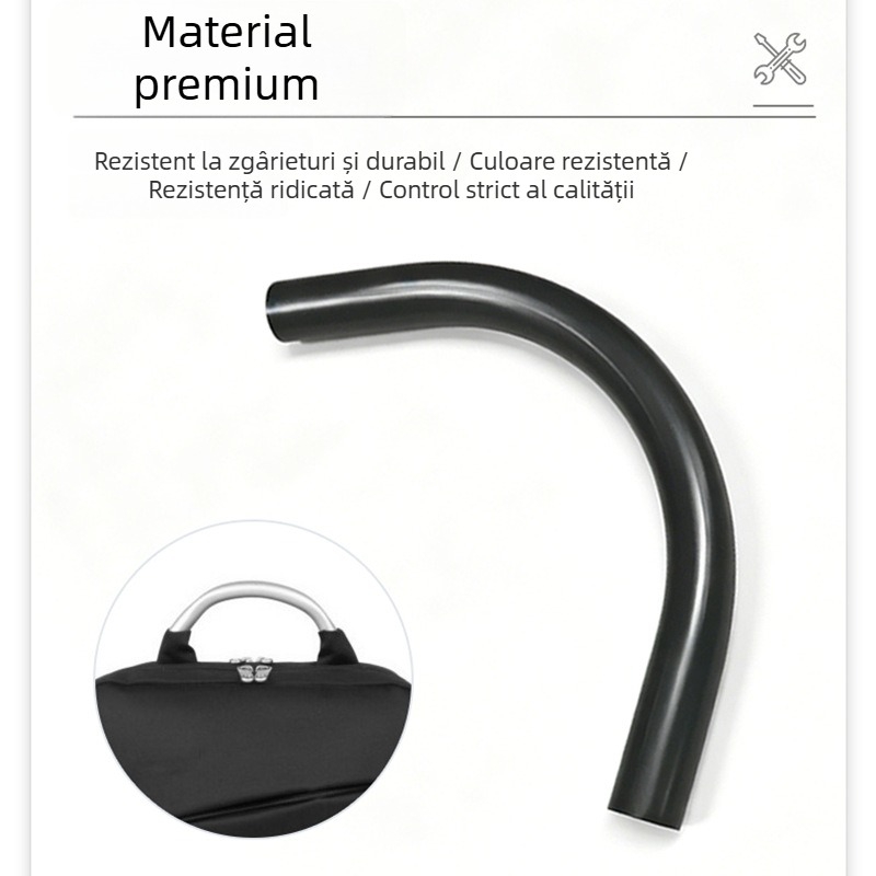 Mânere din aliaj de aluminiu pentru genți, bagaje, genți pentru laptop, rucsaci și genți tote