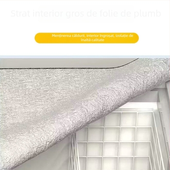 Acoperire izolatoare pentru congelator, grosime mare, economie de energie, protecție termică, acoperire impermeabilă pentru înghețată, protecție împotriva prafului