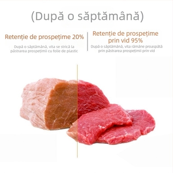 Pungi transparente pentru vid pentru alimente, sigilare termică, pentru uz casnic și comercial