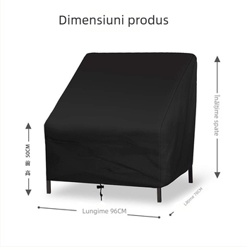 Husă pentru mobilier de exterior: canapea și scaune, masă de grădină și scaune, impermeabilă, protecție UV, rezistentă la praf, pentru terasă.