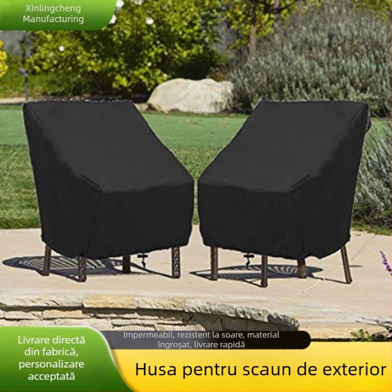 Husă pentru mobilier de exterior: canapea și scaune, masă de grădină și scaune, impermeabilă, protecție UV, rezistentă la praf, pentru terasă.