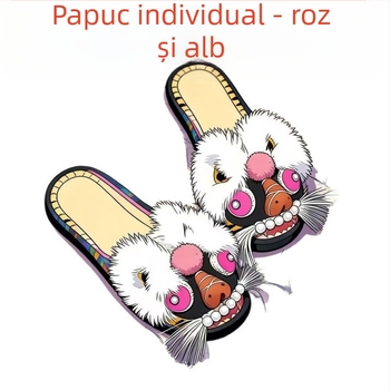 Pantofi din stofă făcuți manual, design cu cap de tigru, pantofi pentru femei în stil chinezesc tradițional, patrimoniu cultural imaterial
