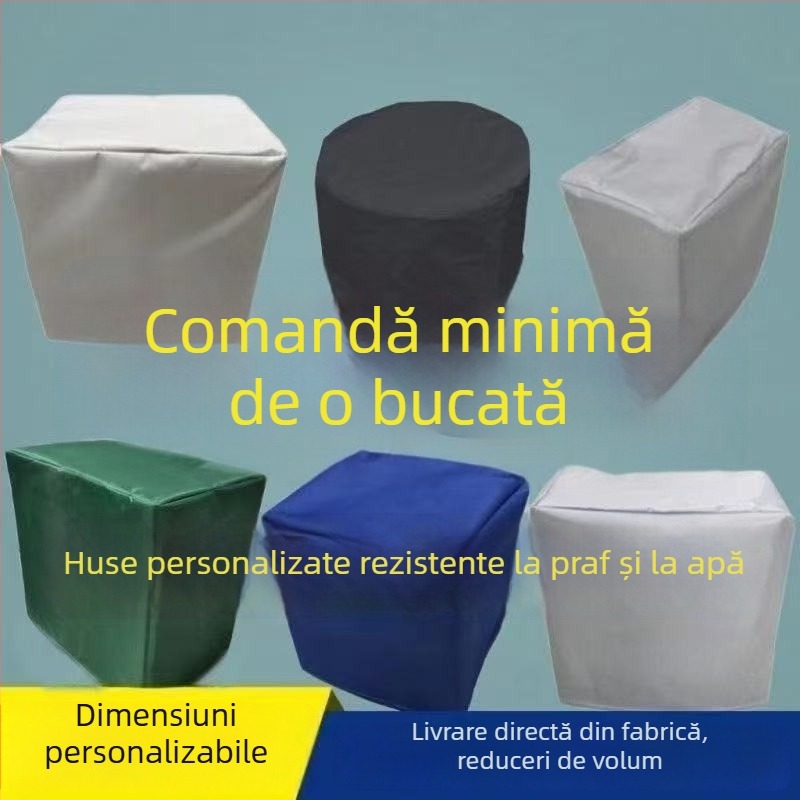 Husă de protecție din pânză Oxford pentru echipamente mecanice și mobilier de exterior, protecție împotriva prafului, soarelui și ploilor.