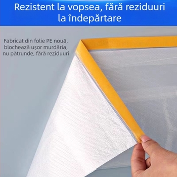 Film autoadeziv transparent protecție împotriva prafului pentru mobilierul din cămin și canapele; film de mascare pentru vopsire și decorare.