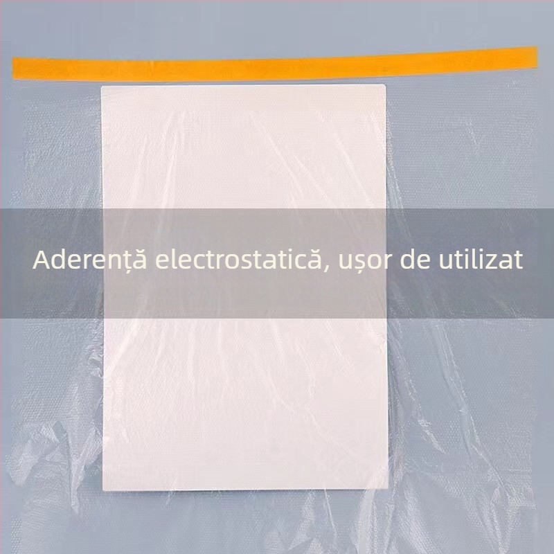 Film autoadeziv transparent protecție împotriva prafului pentru mobilierul din cămin și canapele; film de mascare pentru vopsire și decorare.