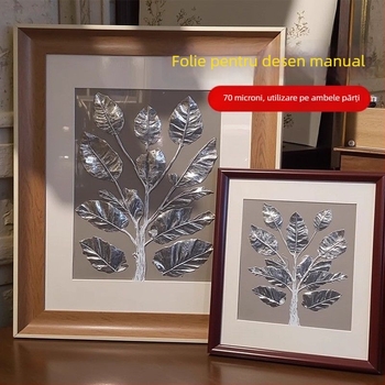 Folie de aluminiu de 30 mm pentru artă și predarea fizicii, material pentru modelarea naufragiilor