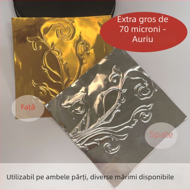 Folie de aluminiu de 30 mm pentru artă și predarea fizicii, material pentru modelarea naufragiilor