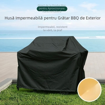 Xinhe husă exterioră pentru grătar, impermeabilă și rezistentă la praf, protecție UV, material Oxford