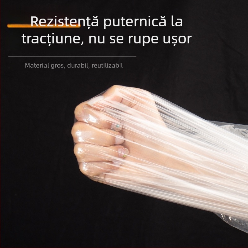 Geantă pătrată anti-praf pentru echipamente, mare, cu șnur elastic, bază pătrată, material PE