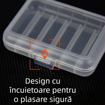 Căsuță de depozitare din plastic, portabilă, rezistentă la praf și la impact, cutie multifuncțională de călătorie pentru pastile