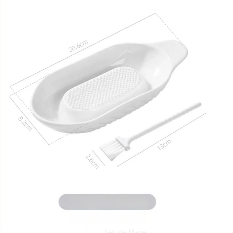 Măcinător ceramic pentru usturoi și ghimbir — măcinător manual pentru pastă de usturoi și ghimbir