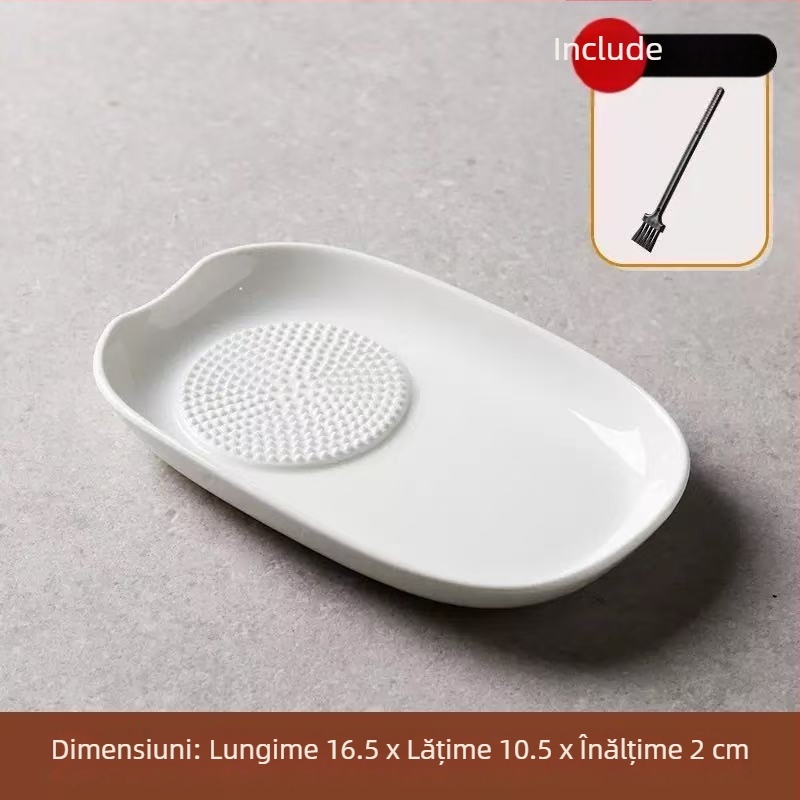 Măcinător ceramic pentru usturoi și ghimbir — măcinător manual pentru pastă de usturoi și ghimbir
