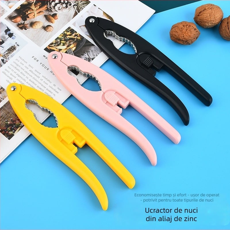 Zdrobitor de nuci și clește pentru nuci, unealtă pentru decojire, extractor de carne de crab, ustensilă de bucătărie