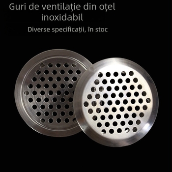 Capac ventilație din oțel inoxidabil, respirabil, pentru dulapuri și mobilier, plasă anti-umezeală pentru încălțăminte