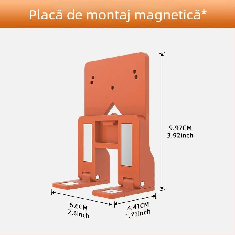 Noul element de poziționare magnetic pentru balamaua ușii de dulap, cu limită de spațiu de 2,6 mm și unealtă de instalare rapidă