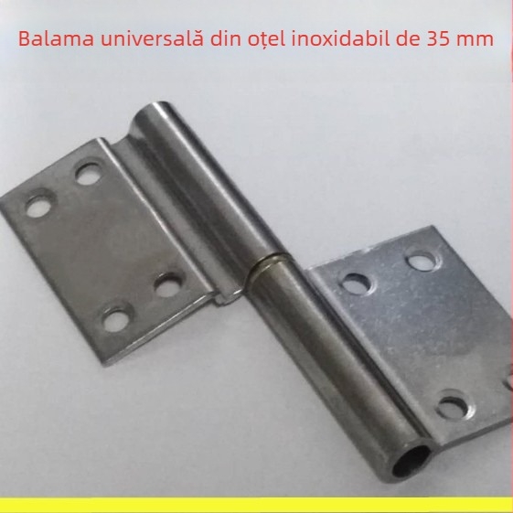 Pantă detașabilă pentru ușă, curbată la 35°, din aliaj de aluminiu, în formă de steag, pentru ușile de baie