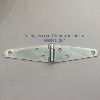Balama de ușă extinsă 145 mm, cu formă specială, industrială grea, foi groase, deschidere plată pliabilă