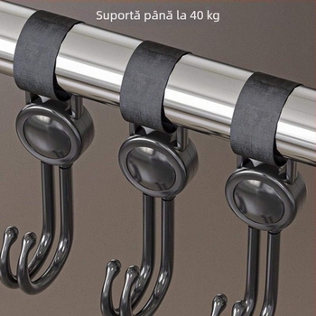 Cârlig pentru cască pentru vehicule electrice, fără găuri, cârlig mic pentru biciclete electrice, suport frontal pentru cască pentru biciclete și motociclete