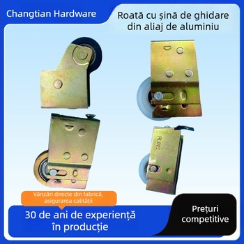 Role din aluminiu pentru uși și ferestre glisante, rezistente la uzură, accesorii hardware pentru uși și ferestre