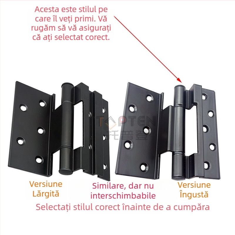 Balamale din aliaj de aluminiu Type 4 pentru uși și ferestre – balamale de ferestre îngroșate, accesorii pentru balamale
