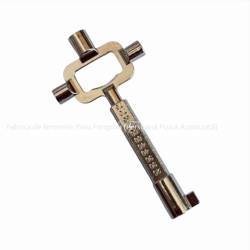 Instrument de montaj și reglare pentru cilindrul și corpul încuietorii, cheie pentru corpul încuietorii, instrument de inspecție și reparații pentru uși și ferestre