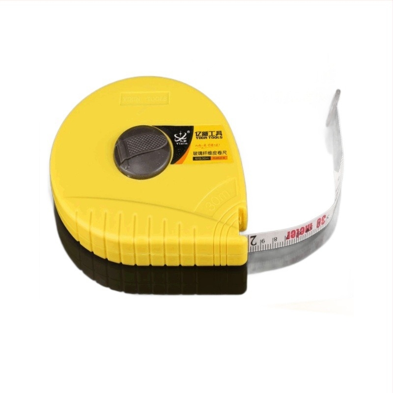 Yi Xin Bandă metrică din fibră de sticlă, 20/30/50 mm, bandă din nylon, pentru construcții casnice și decorarea ușilor și ferestrelor