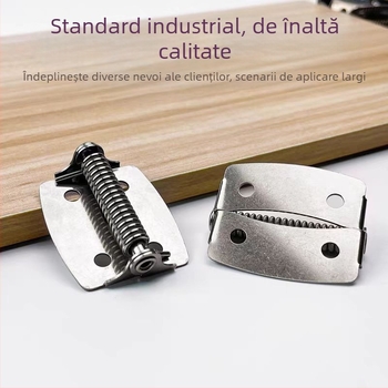 Balama cu arc din oțel inoxidabil 304, cu revenire automată, pliabilă, 2 inch