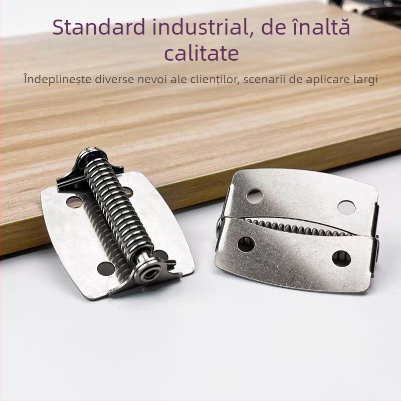 Balama cu arc din oțel inoxidabil 304, cu revenire automată, pliabilă, 2 inch