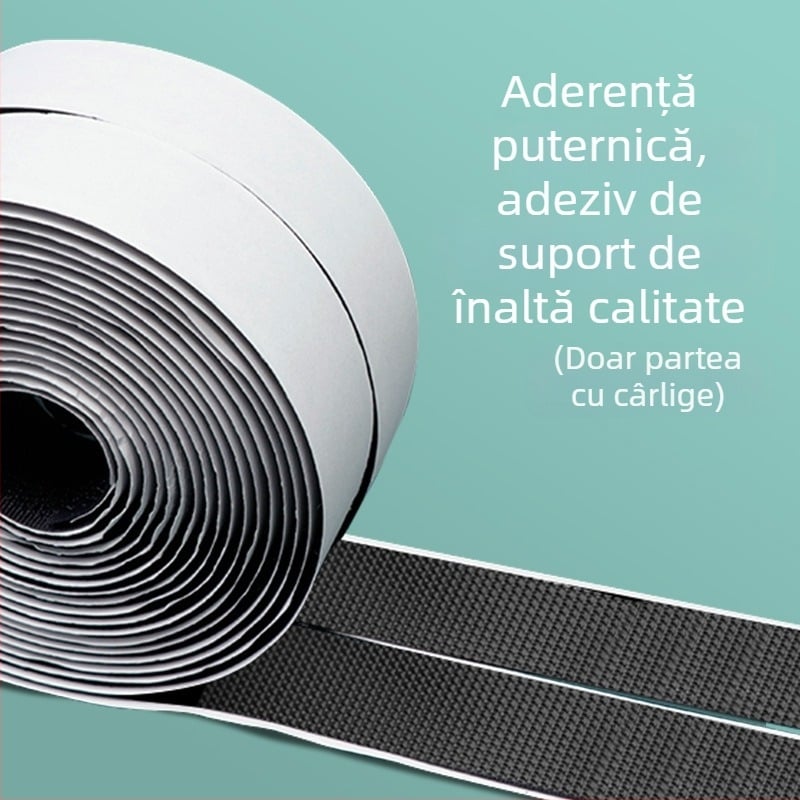 Perdea de ușă anti țânțari cu Velcro, bandă adezivă autoadezivă pentru fixare