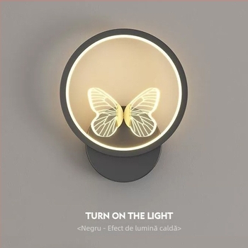 Lampa de perete în formă de val pentru intrări și coridoare, iluminare ambientală minimalistă pentru interior