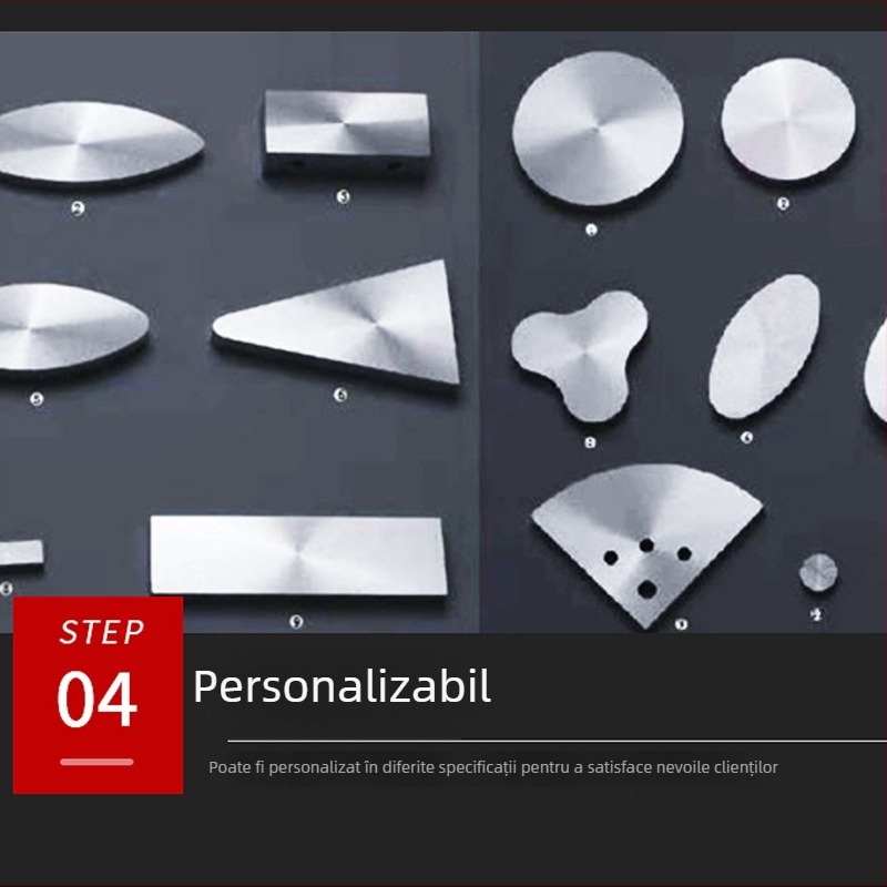 Disc rotund solid din aluminiu pentru componente de mobilier